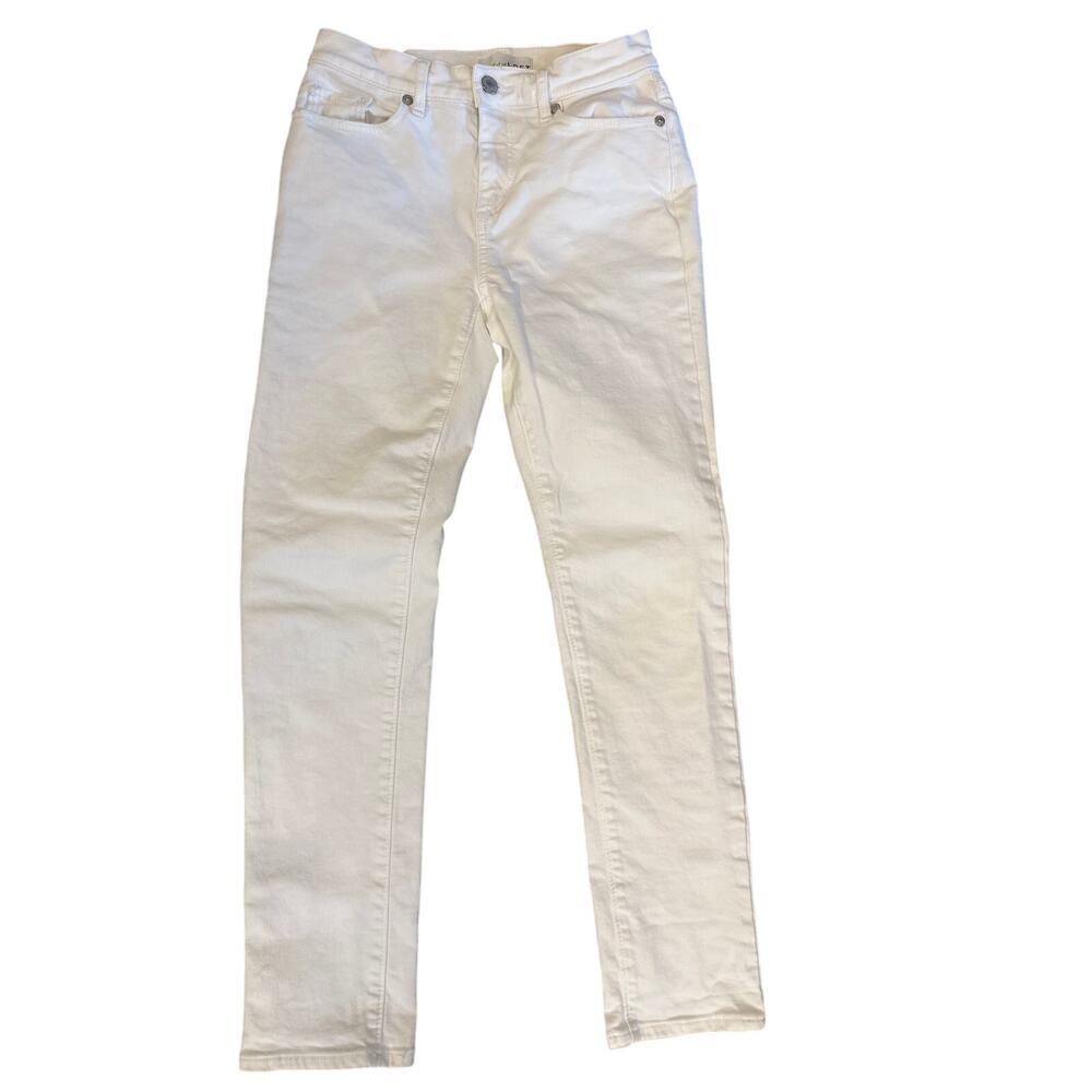 Loft Jeans The Girlfriend White Jeans Womens Size 00/24